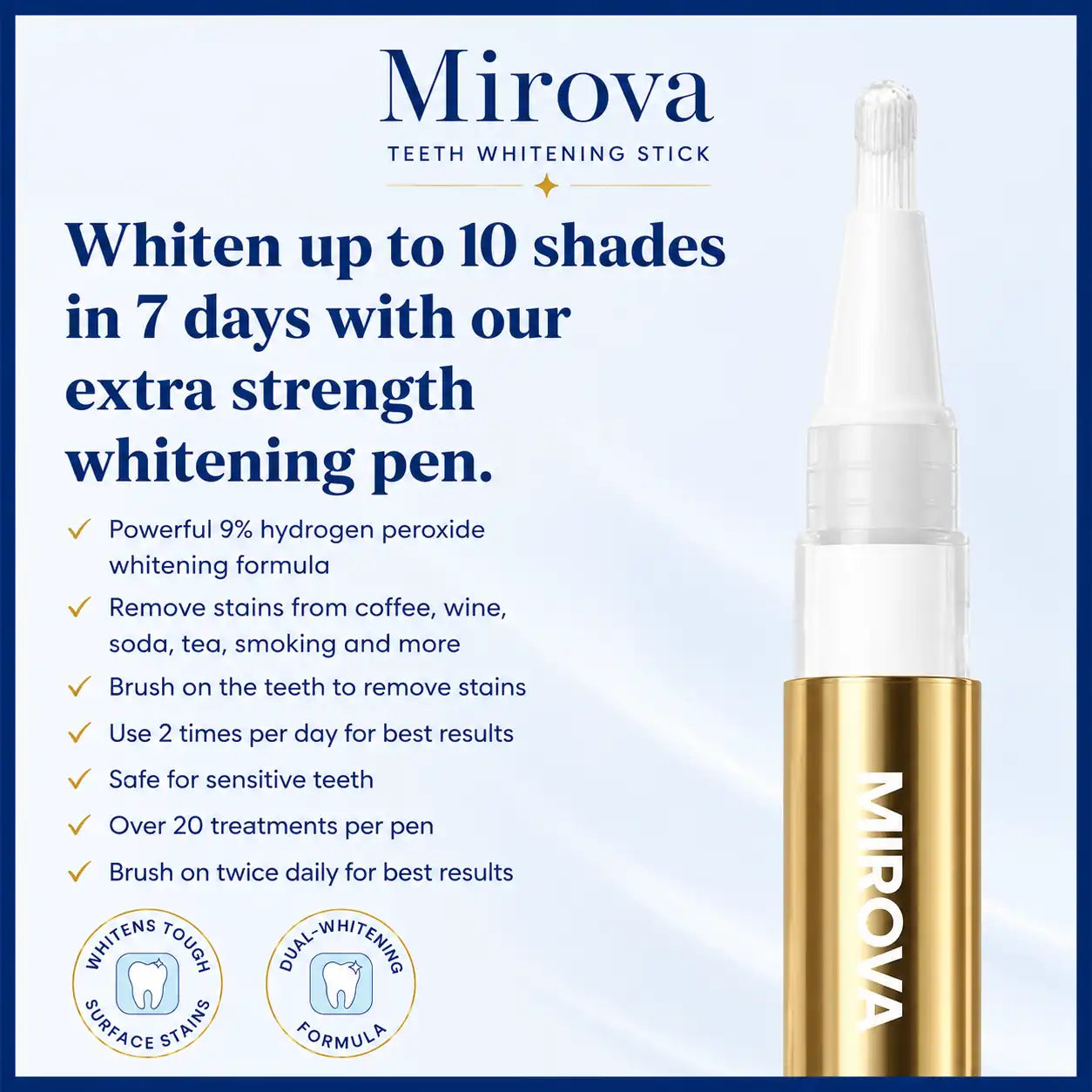 Mirova Teeth Whitening Stick