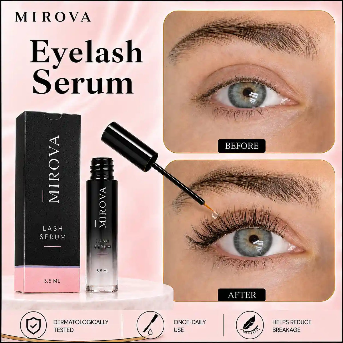 Mirova Eyelash Serum