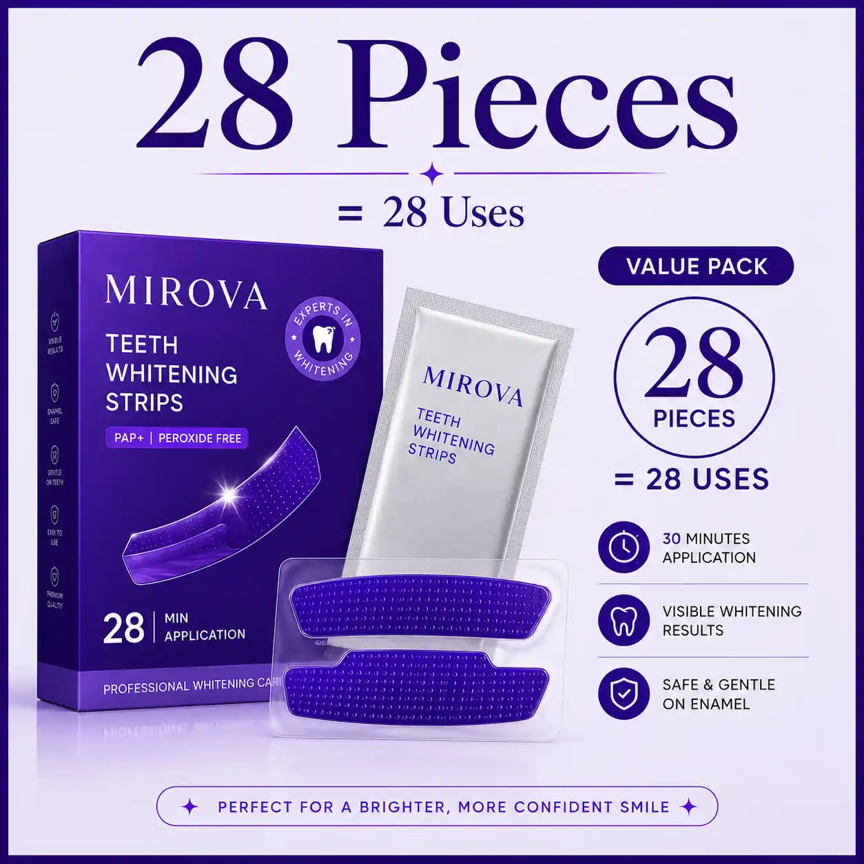 Mirova Whitening Strips