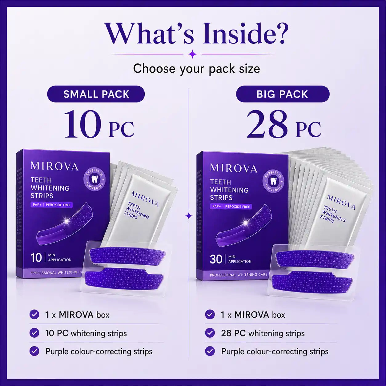 Mirova Whitening Strips